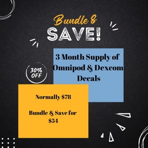 Omnipod / Dexcom Bundle & Save 30% off