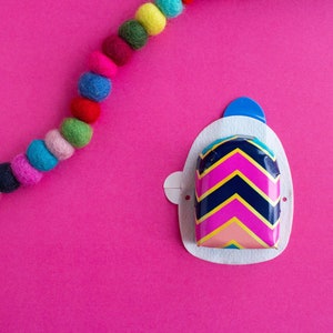 Golden Chevron Omnipod Decal