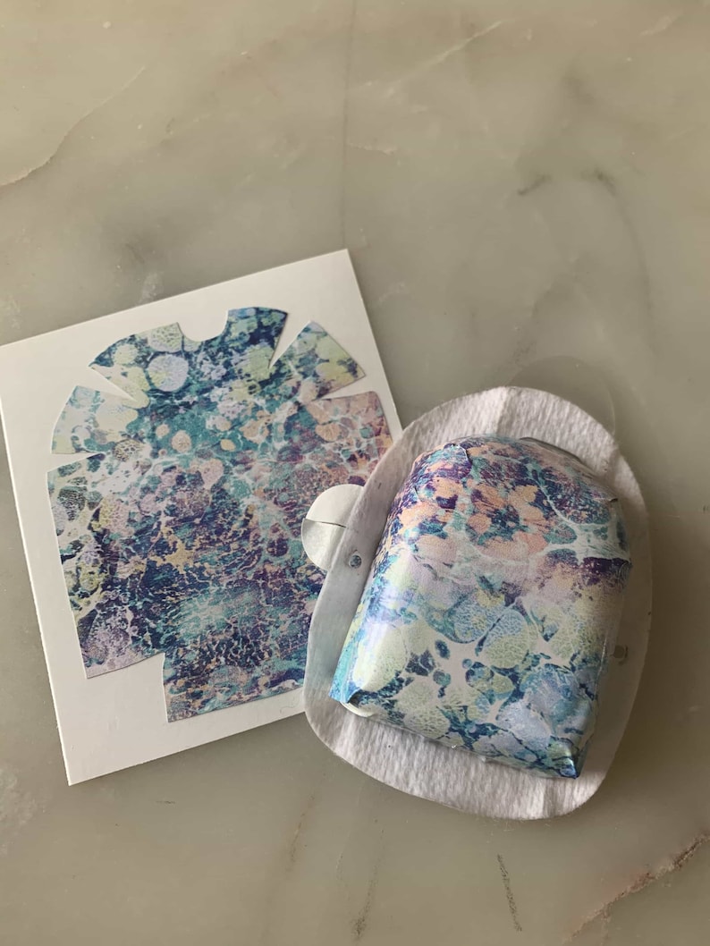 Ocean Floor Omnipod Decal Sticker