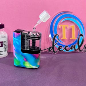 Cotton Candy Swirl Tandem Mobi Decal