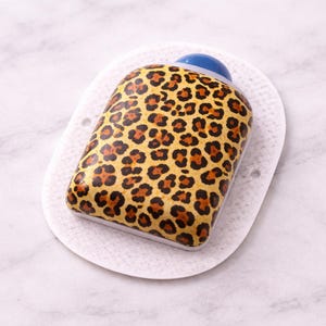 Calcomanía Omnipod de Wild Thing / Pegatina para bomba de insulina con estampado de leopardo