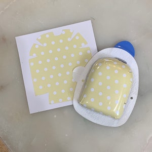 Yellow Polka Dot -  Omnipod Decal Sticker