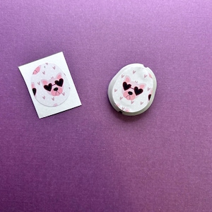 Pug Love Dexcom G7 Decal Sticker