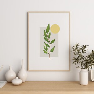 Flower Art Print | Watercolor Art | Botanical Art | Boho Art | Downloadable Art | Printable Art
