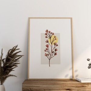 Flower Art Print | Watercolor Art | Botanical Art | Boho Art | Downloadable Art | Printable Art