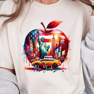 New York City Tshirt Sublimation Design PNG, Viaggio per ragazze nella Grande Mela 2025 Vacanze a New York, Camicia da addio al nubilato a New York New York Png Design