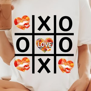 Xoxo Valentine Png, Xoxo Png, Xoxo Valentine Bundle, Valentine Png, Kiss Valentine Png, Tic-Tac-Toe Valentine Png, Hearts Clipart