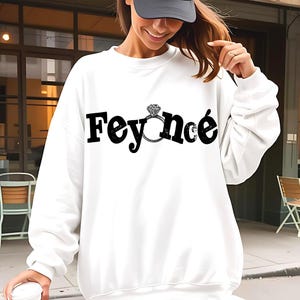 Feyonce PNG, Futura Sposa, Maglietta per Addio al Nubilato, Team Bride PNG, Maglietta per Festa di Feyonce, Regalo per Fidanzata, Fidanzata, Fidanzamento PNG