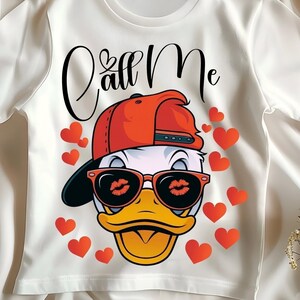 Chasse au canard pour la Saint-Valentin Sublimation | Sublimation png pour la Saint-Valentin pour les enfants Conception de la Saint-Valentin pour le chasseur, Call Me png 2 Designs Boys Valentines png