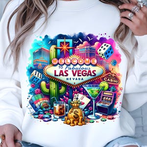 Sublimation de voyage à Las Vegas PNG Conception de sublimation de casino Voyage de filles à Vegas Voyage d'été 2025 T-shirt d'enterrement de vie de jeune fille à Vegas Cadeau de Vegas Casino à Vegas