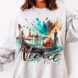 Venice Png, Italy PNG, Italy Shirt Png, Ciao Italy Trip Png, Venezia Italy T-Shirt Sublimation Design, Summer Shirt Mediterranean Digital