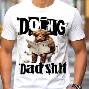 Papa shit doen Png Gelukkige Vaderdag Grappige Vader Vaars Png Grappige Koe Png Vaderdag Png Verjaardag Papa Shirt Snarky Volwassen Humor Png Retro