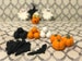 DYI Halloween Garland 2.5 cm Felt Balls,Ghost and Pumpkin| Wholesale | Wool Felt Pompoms Wholesale | DIY Felt Ball Garland | Wool Felt Balls 