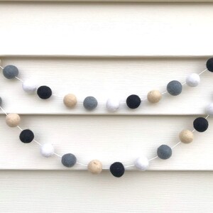 Express Shipping Form USA | Blush Natural White Garland - Boy Nursery Decor, Baby Shower Decorations, Boy Room, Birthday party