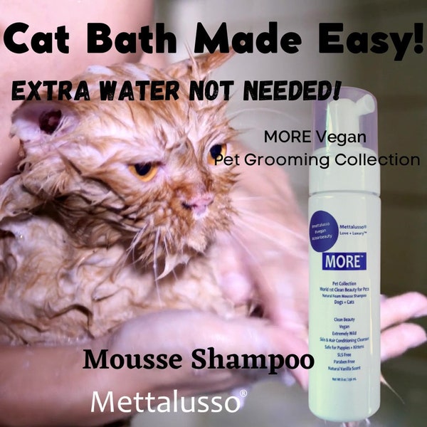 Vegan Mousse Pet Shampoo