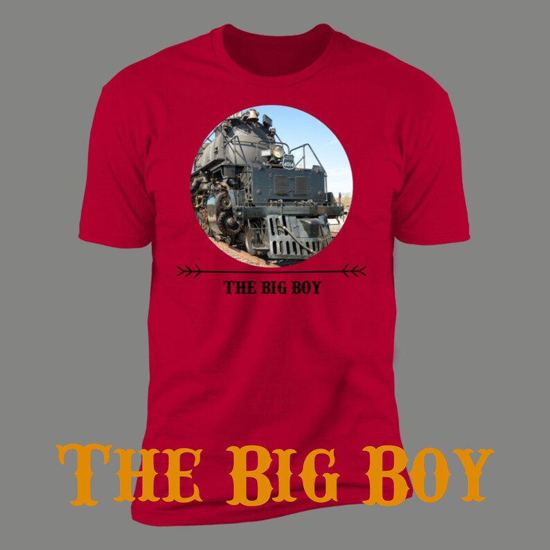 Big Boy Steam NO. 4014 Railroad TShirt Train Etsy