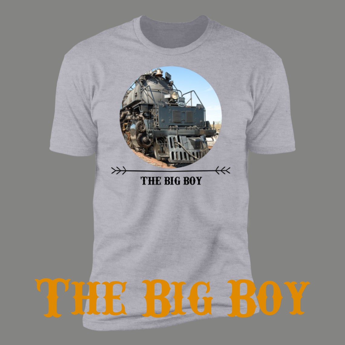 Big Boy Steam NO. 4014 Railroad TShirt Train Etsy