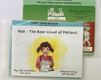Preschoolers can Rate their pain.              Picture pain rating for preschool: Story Book & MPAS Card