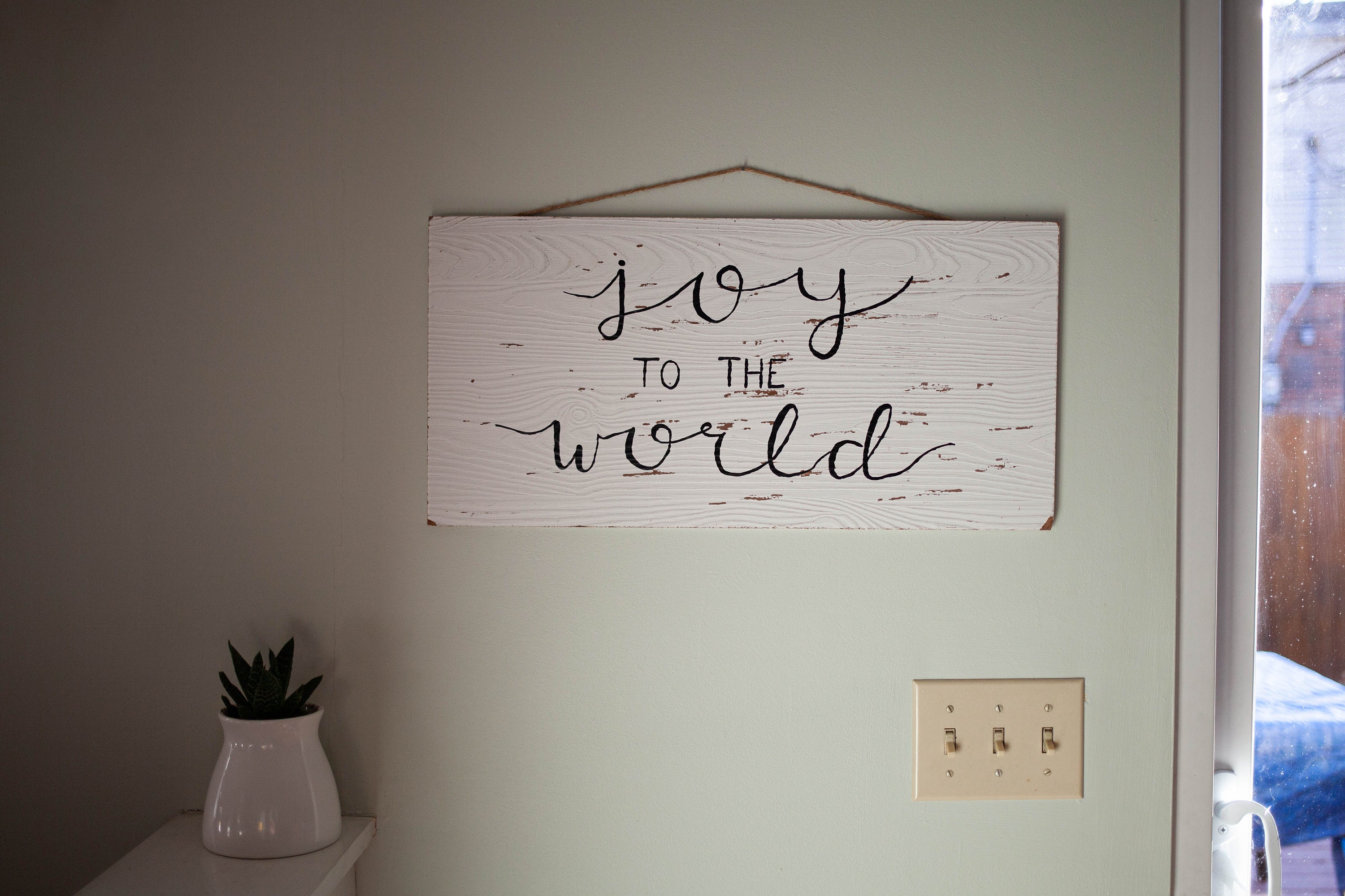 Custom Painted Hanging Wood Sign MADE TO ORDER Etsy