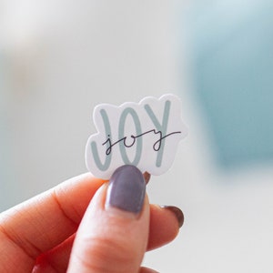 Joy Sticker | Waterproof | Christian handmade sticker
