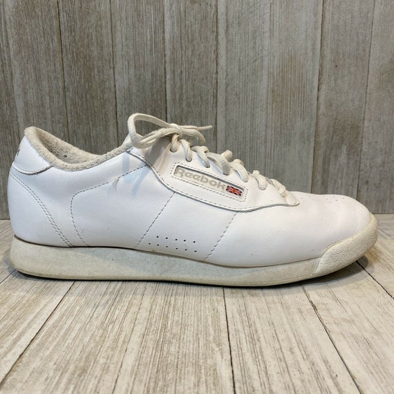 Reebok Classic White Tennis Shoes, 9