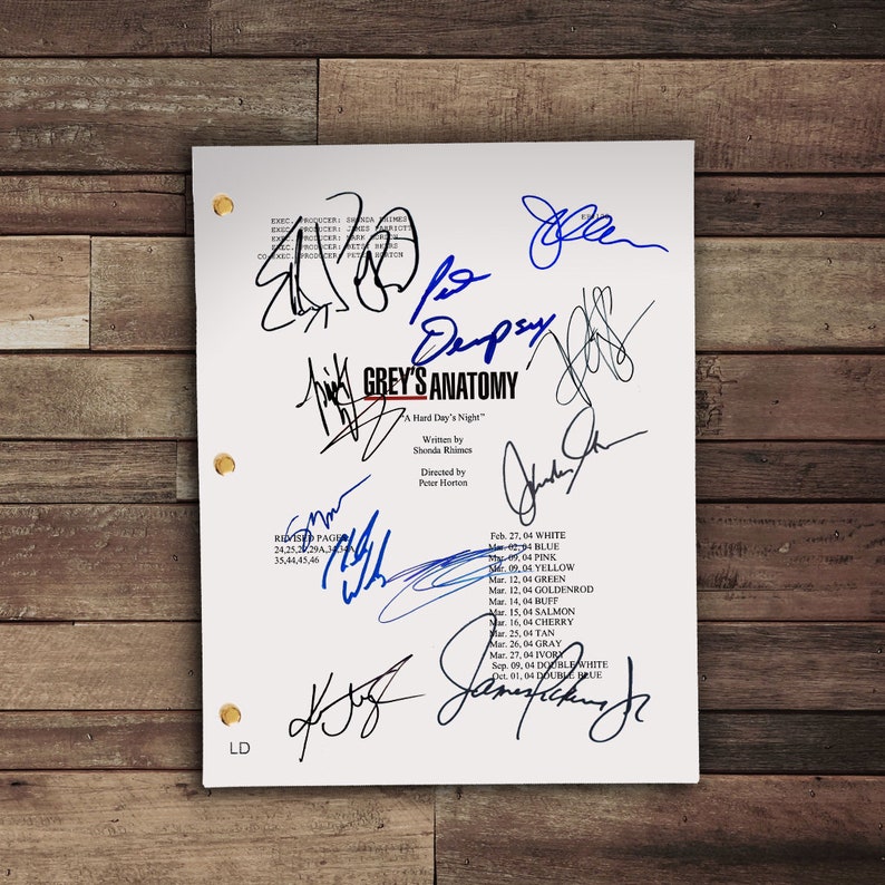 Framed script. Framed script