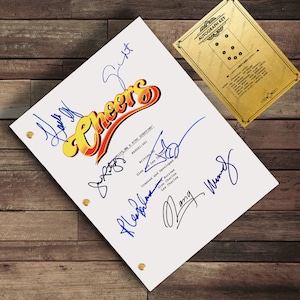 Cheers 1980s TV Script - Signed Cast Autograph Reproduction Screenplay