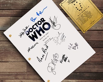 Doctor Who Script - Signed Cast Autograph TV Series Reprint Screenplay