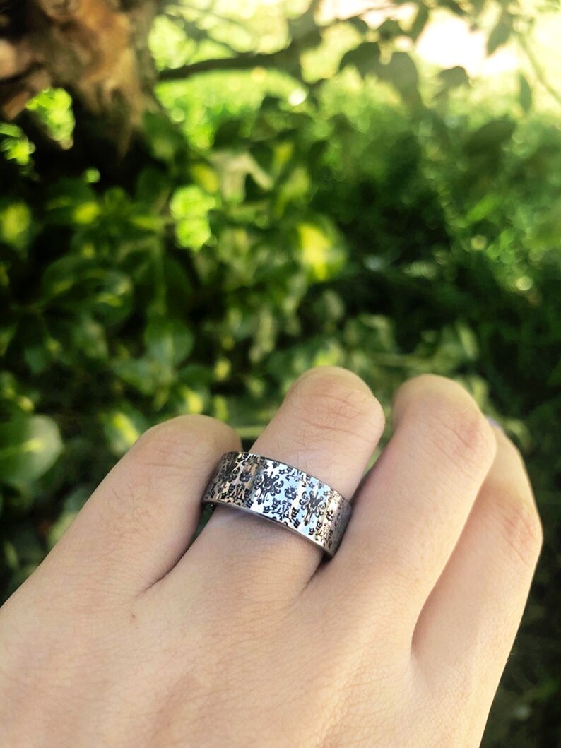 Disney Haunted Mansion Ring Disney Wedding Ring Mickey Mouse Etsy