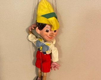 Vintage Pelham Pinocchio Marionette Puppet