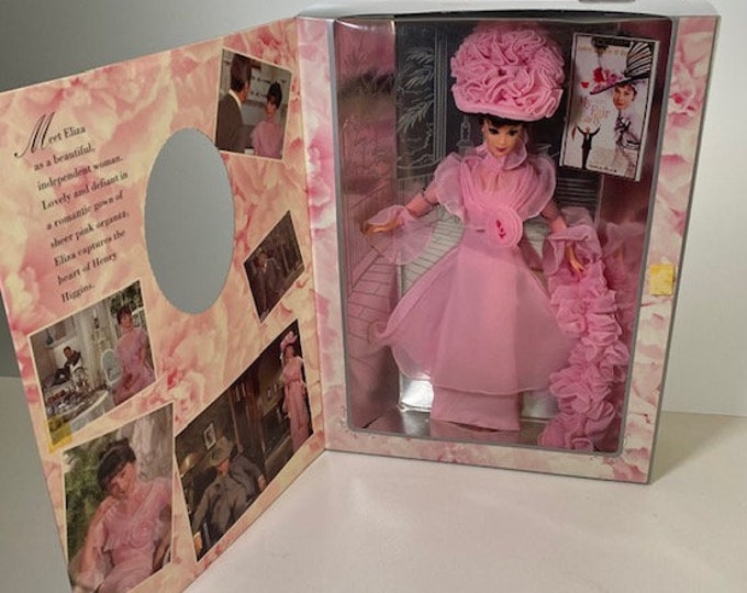 My Fair Lady Barbie Doll/hollywood Legend Series/pink Dress - Etsy