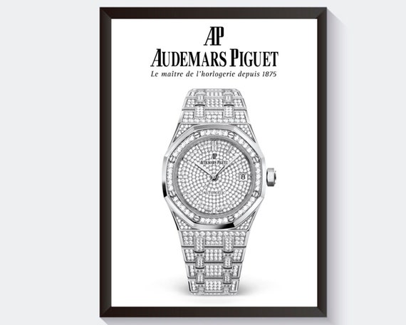 Audemars Piguet Wand Kunstdruck Luxus Kunst Stucke Etsy