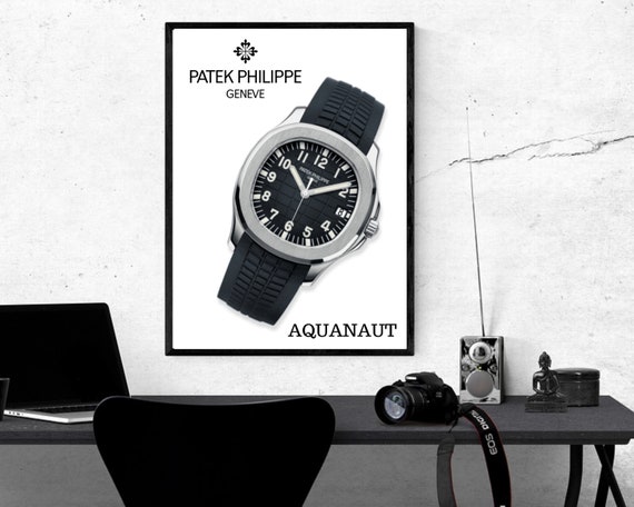 Patek Philippe Wand Kunstdruck Luxus Uhren Uhr Vision Board Etsy