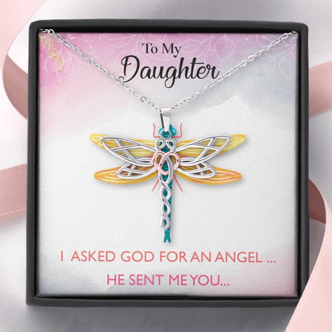 To My Loving Daughter My Angel My Amazing Daughter Etsy