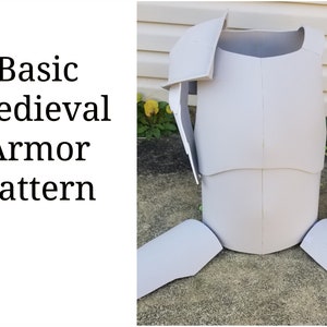 Basic Medieval Armor Pattern for Foam