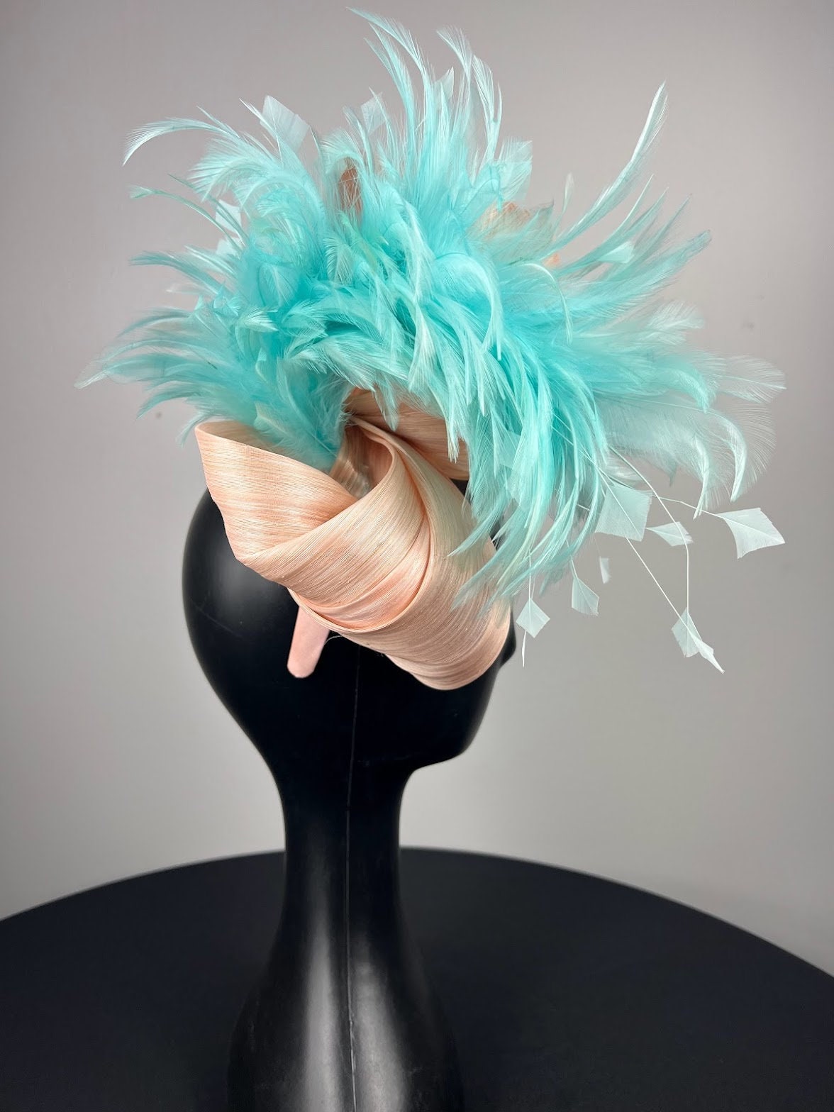 Silk Abaca Bow Fascinator