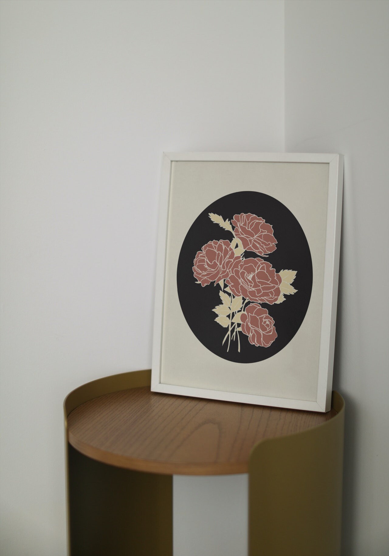 Blush Pink Rose Digital Download, Printable Art Print, Botanical Flower ...