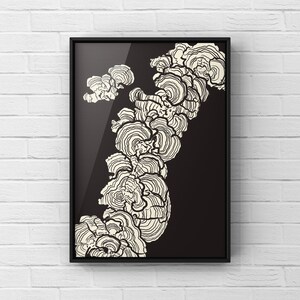 Digital Download Mushroom Prints, Mushroom Decor, Nature Wall Art, 3:4 Digital Download, Printable Mushroom Wall Art, Digital Art Print