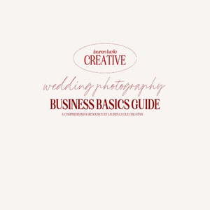 Wedding Photography Business Basics Guide image 3