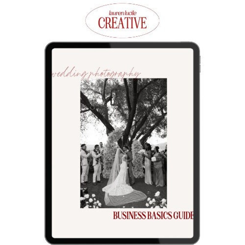 Wedding Photography Business Basics Guide image 1