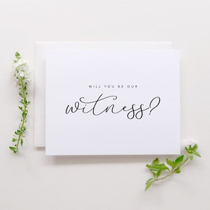 Will You Be Our Witness Card. Witness Wedding Card. Proposal Card. Wedding Cards. Wedding Witness Proposal Card. Be Our Witness Card. Cards.