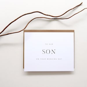 To Our Son On Your Wedding Day. To My Son Wedding Day Card. Card For Son Wedding Day. Wedding Day Cards. Cards For Wedding. Wedding Card.