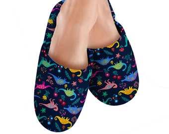 mens dinosaur slippers