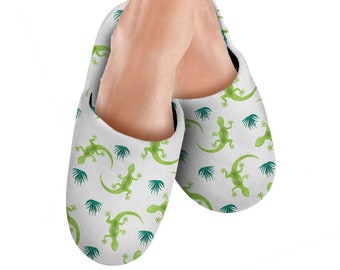 lizard slippers
