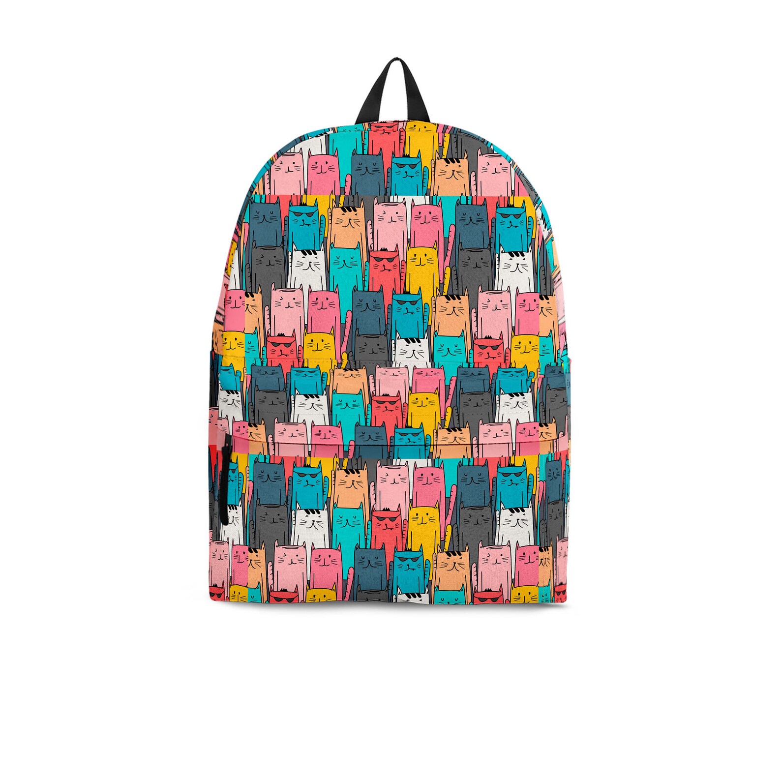 Cat Pattern Backpack for Kids/adults Cat Pattern Bag Cat Etsy