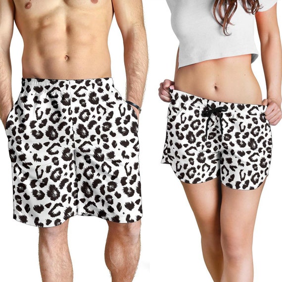 Leopard Print Shorts Leopard Pattern 