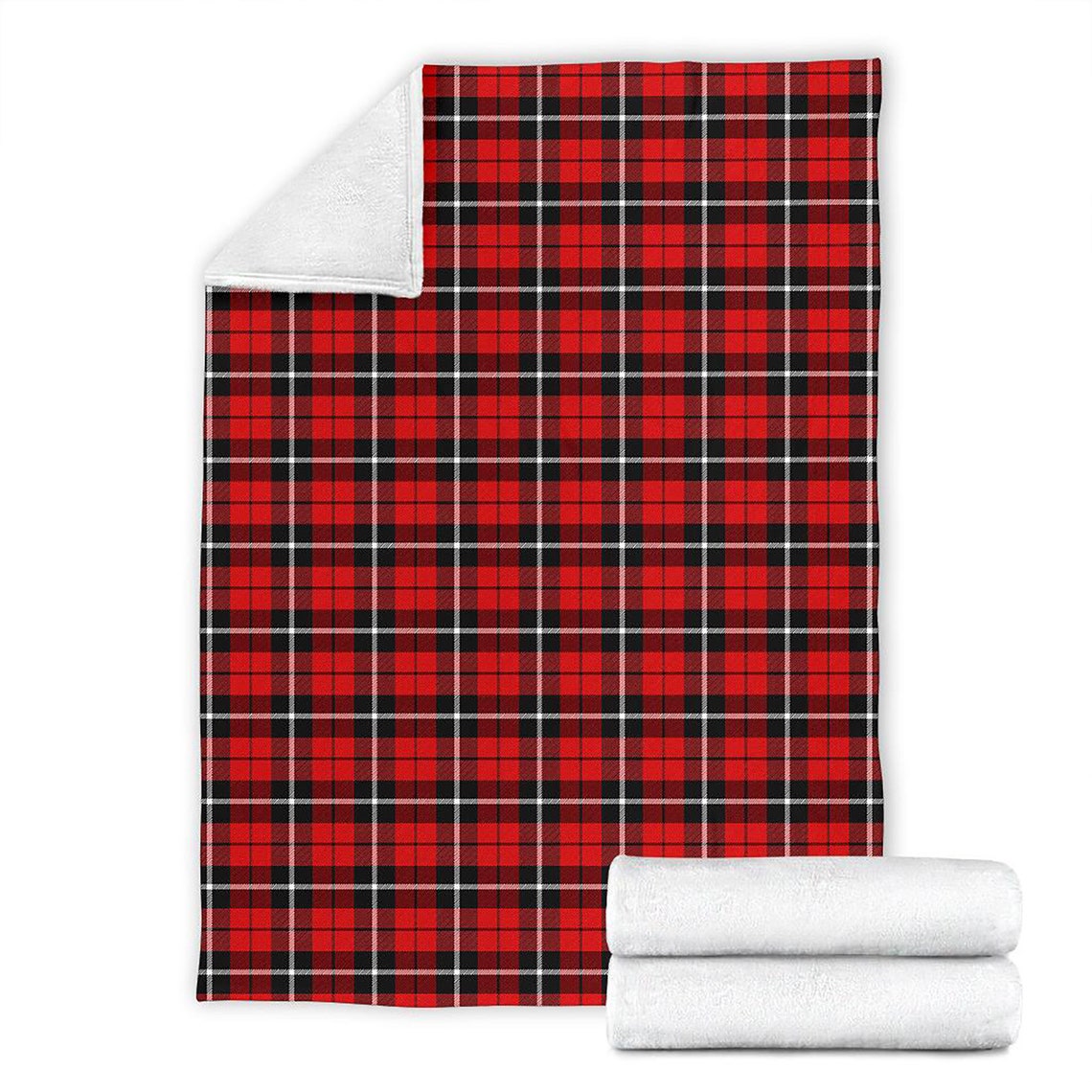 Cute Flannel Plaid Blanket Fall Throw Blanket Flannel Etsy