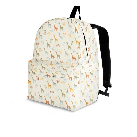 Giraffe Backpack for Kids and Adults Giraffe Pattern Bag - Etsy Israel