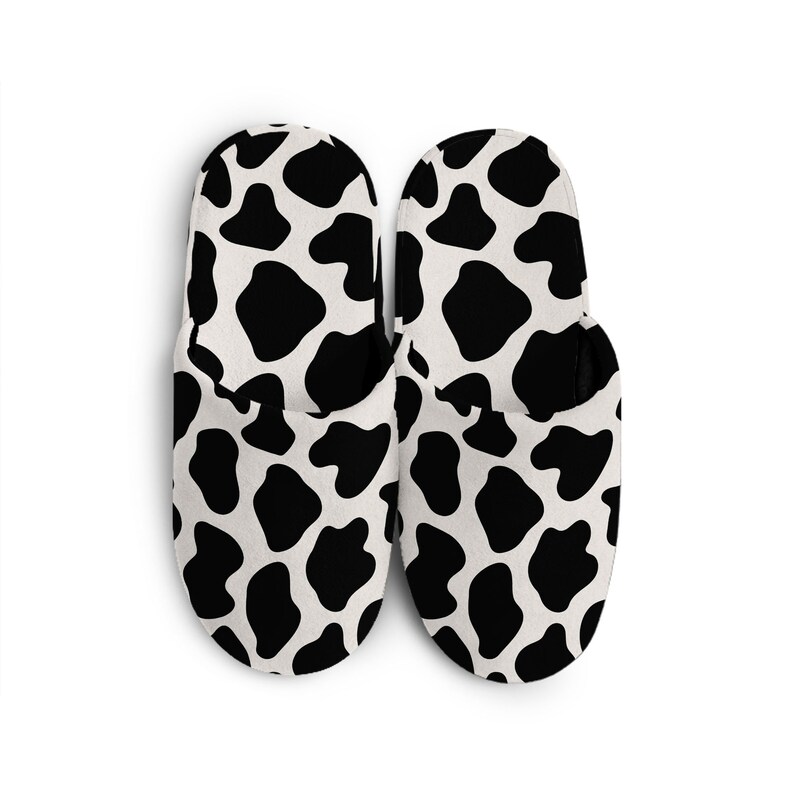cow print slippers ariat