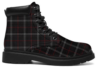 Women's buffalo plaid duck boots Clearance